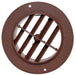 Valterra Heating / Cooling Register - Round Brown - A10 - 3337VP - Young Farts RV Parts