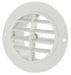 Valterra Heating/ Cooling Register - Round White - A10-3335VP - Young Farts RV Parts