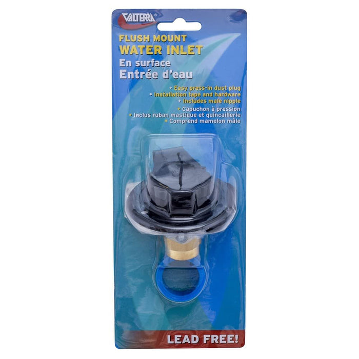 Water Inlet FPT Bk Carded - Young Farts RV Parts
