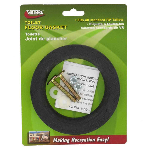 Water Saver Toilet Floor Gasket w/Hold Down - Young Farts RV Parts