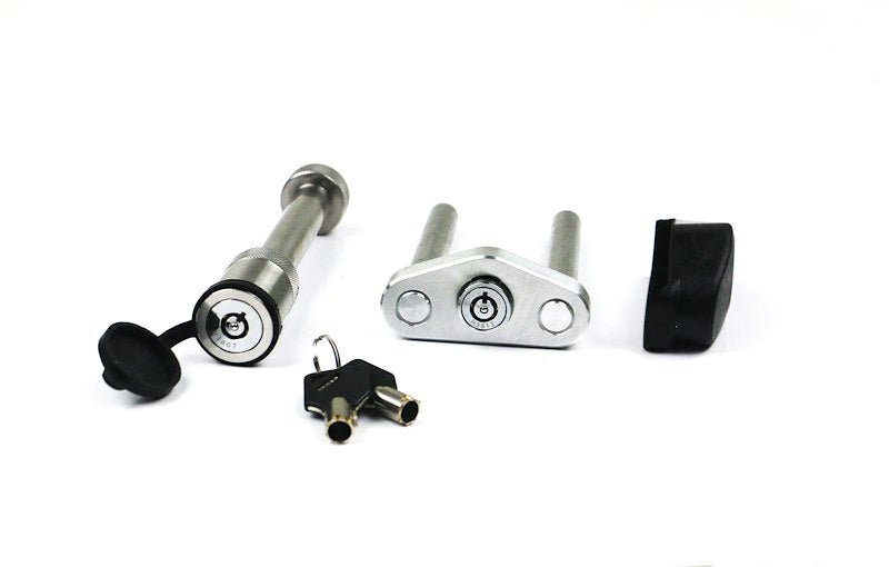 Weigh Safe Dual Pin Lock Plate Key Assembly Hitch Locking Pin Combo Keyed Alike WS06 - Young Farts RV Parts