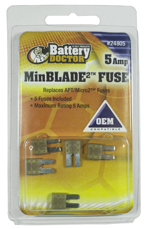 WirthCo 24805 MinBlade2 5 Amp Fuse - Young Farts RV Parts