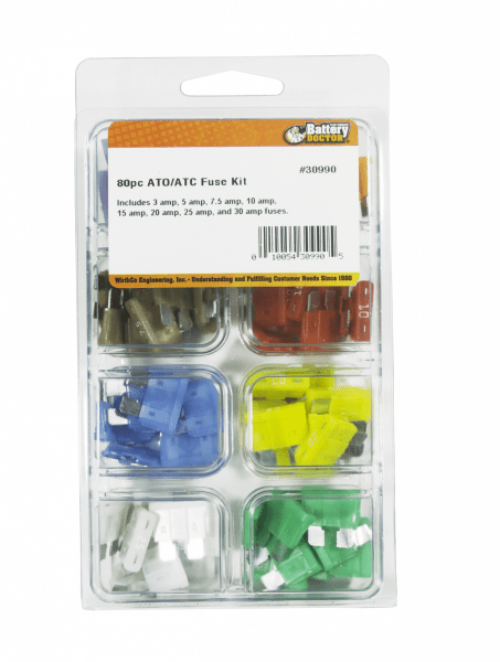 WirthCo 30990 ATO/ATC Fuse Kit - 80 Pc - Young Farts RV Parts