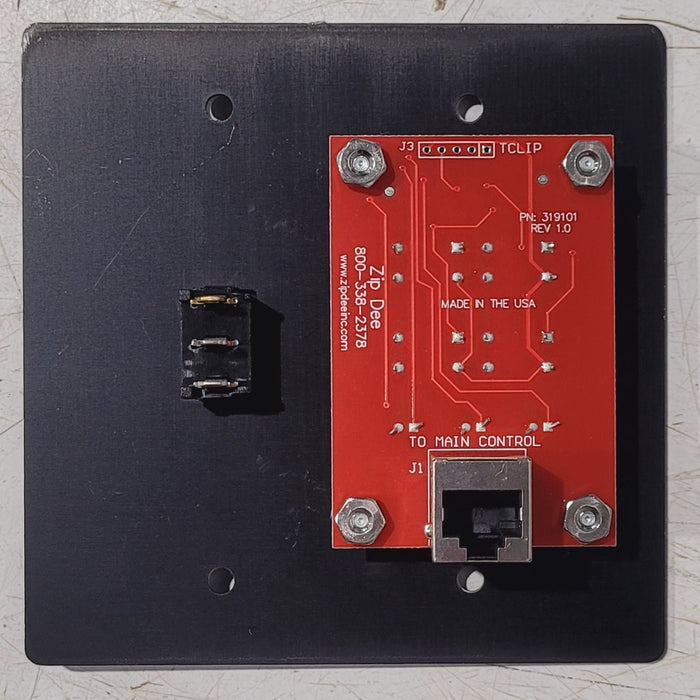 Zip Dee Wall Switch Assembly Key Pad Board for Relax Airstream Awning - 319101