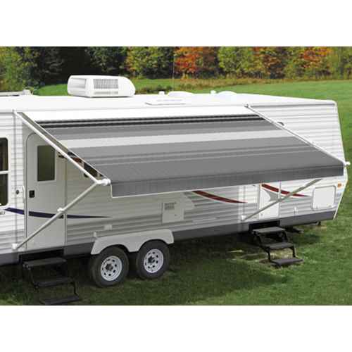 Buy Carefree EA21LH00 Fiesta Awning 21' Camel Fade/White Castings - Patio