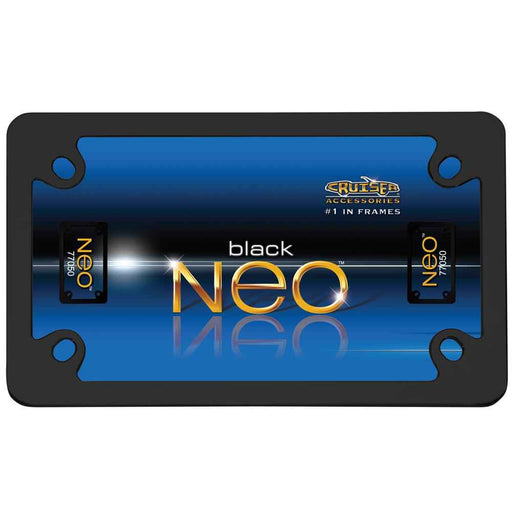 Buy Cruiser Accessories 77050 MC NEO, BLACK - License Plates Online|RV