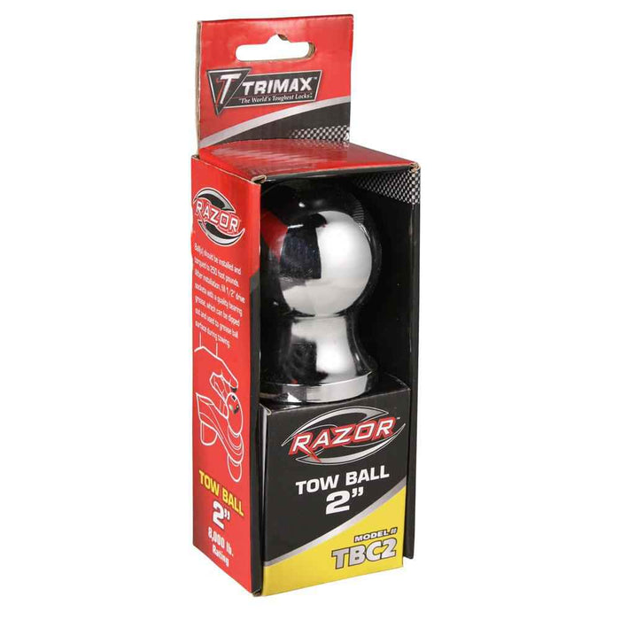  Buy Trimax TBC2 Tow Ball Chrome 2In - Hitch Balls Online|RV Part Shop
