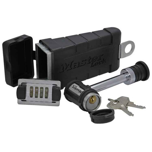 Buy Master Lock 1467DAT Hitch Safe 5/8" & 1/2" Chrome - Hitch Locks