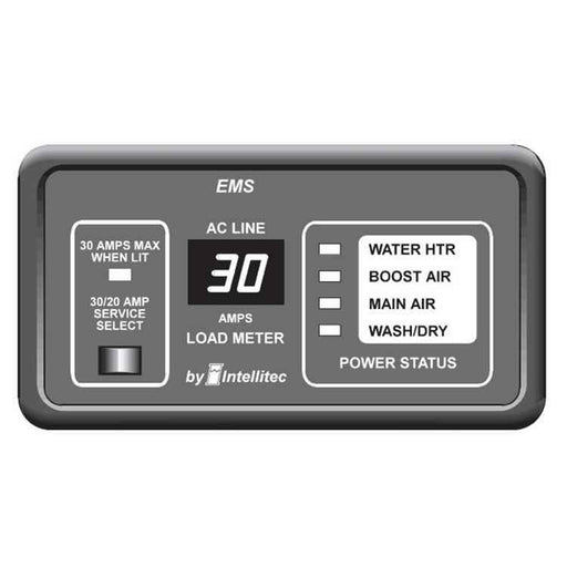  Buy Intellitec 0000903030 Panel Monitor EMS 30Amp - Sanitation Online|RV