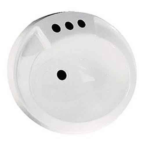  Buy Lasalle Bristol 16370PW Lavatory Bowl White Plastic - Sinks Online|RV