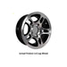 Buy Americana 22658HWTB 16X7 6H-5.5 SpLT Trailer Wheel Spoke Black