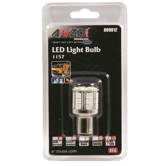 Buy Anzo 809012 LED 1157 Red - Lighting Online|RV Part Shop Canada