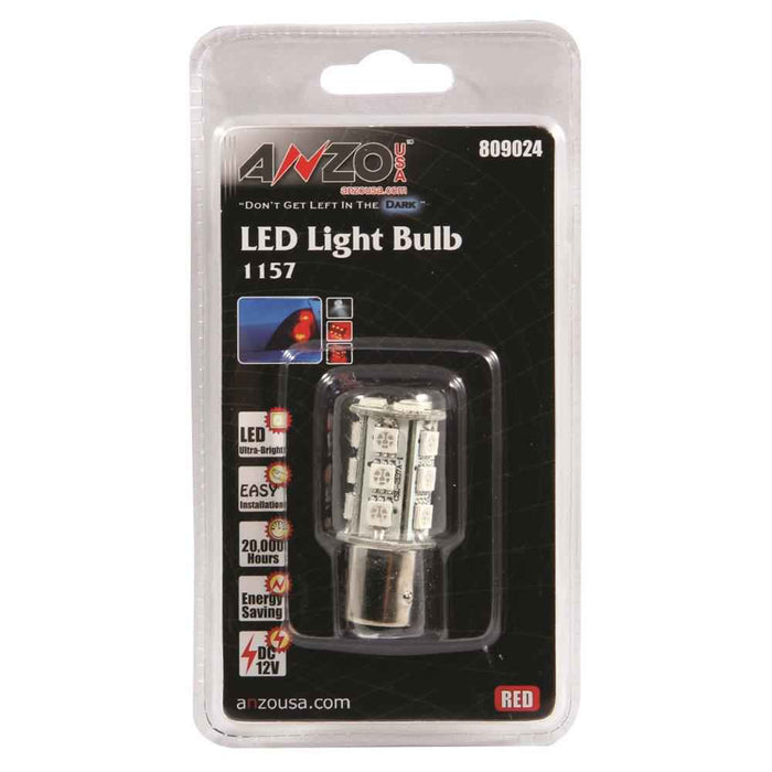 Buy Anzo 809024 LED 1157 Red - Lighting Online|RV Part Shop Canada