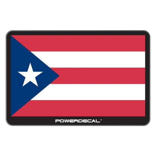  Buy Power Decal PWRPUERTORICO Powerdecal Puertorican Flag - Auxiliary