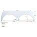  Buy Icon 12630 Sunnybrook Tandem FS2630 - Polar White - Fenders Online|RV