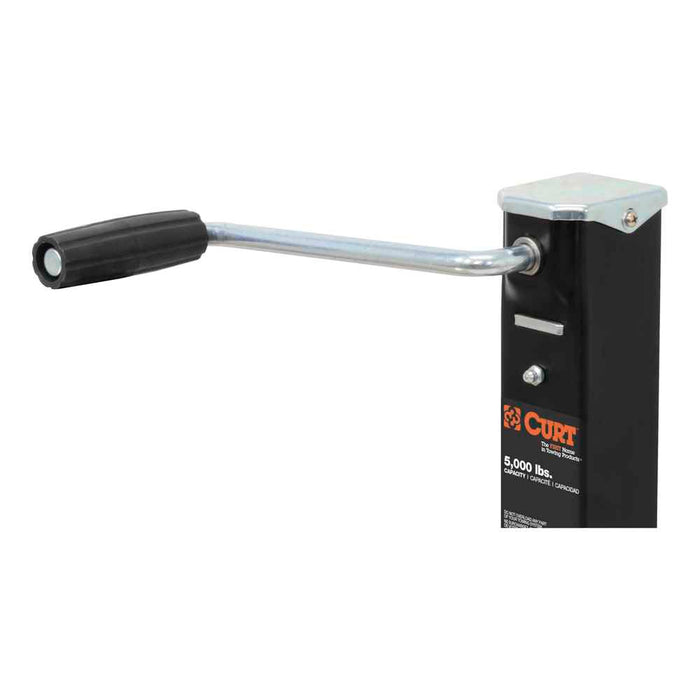 Buy Curt Manufacturing 28359 Direct-Weld Square Jack with Side Handle