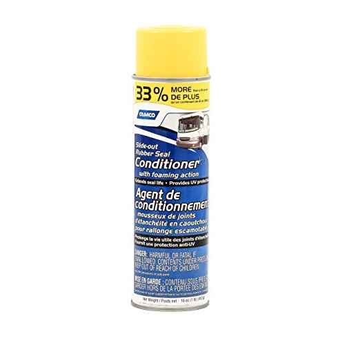 Buy Camco 41130 RV Slide Out Rubber Seal Conditioner with Foaming Action -
