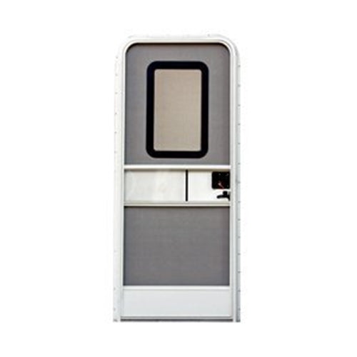 Buy AP Products 015-1001 30X76 Radius Entry Door Right Hand Polar White -