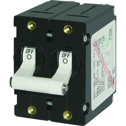 Buy Blue Sea Systems 7238 7238 A-Series Double Pole Toggle - 30AMP - White