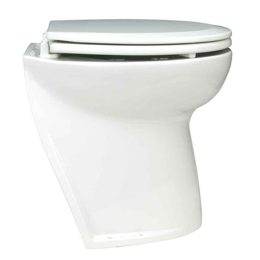 Buy Jabsco 58020-1012 Deluxe Flush Electric Toilet - Fresh Water - Angled