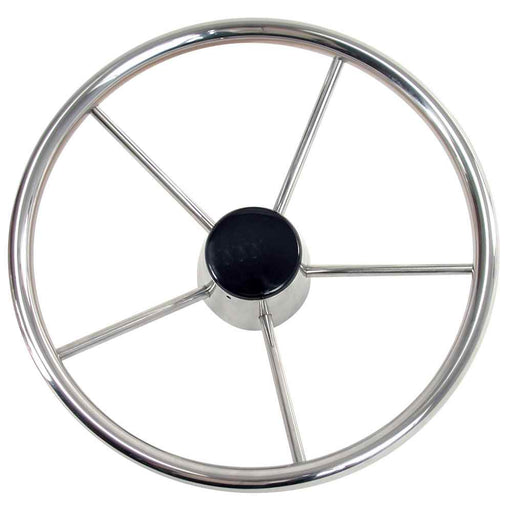 Buy Whitecap S-9002B Destroyer Steering Wheel - 15" Diameter - Marine