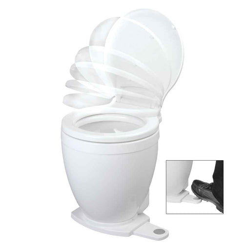 Buy Jabsco 58500-0012 Lite Flush Electric 12V Toilet w/Footswitch - Marine