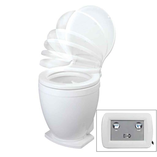 Buy Jabsco 58500-1012 Lite Flush Electric 12V Toilet w/Control Panel -