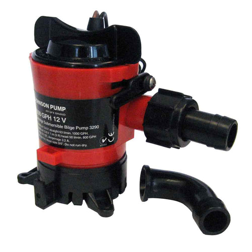 Buy Johnson Pump 32503 500 GPH Bilge Pump 3/4" Hose 12V Dura Ports -