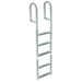 Buy Dock Edge 2015-F Welded Aluminum Fixed 5 Step Ladder - Anchoring and