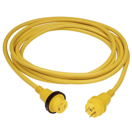 Buy Marinco 199119 30 Amp PowerCord PLUS Cordset w/Power-On LED - Yellow