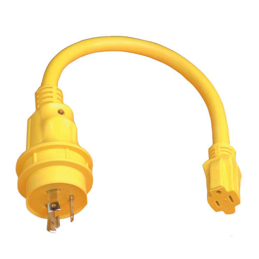 Buy Marinco 105SPP Pigtail Adapter - 15A Female to 30A Male - Marine