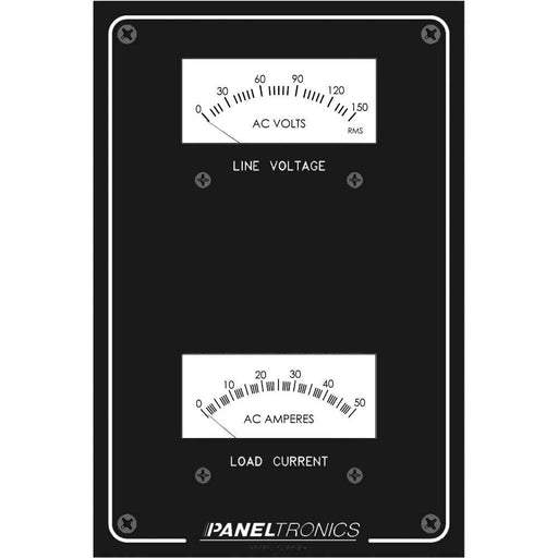 Buy Paneltronics 9982304B Standard Panel AC Meter - 0-150 AC Voltmeter &