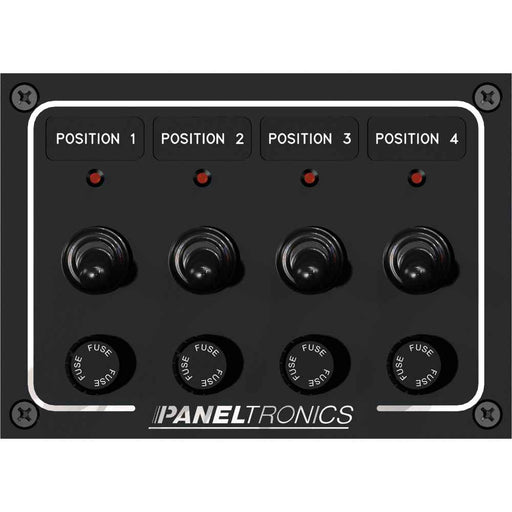 Buy Paneltronics 9960008B Waterproof Panel - DC 4-Position Toggle Switch &