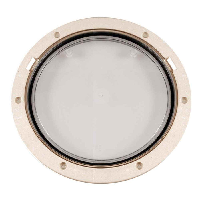 Buy Beckson Marine DP81-N-C 8" Clear Center Pry-Out Deck Plate - Beige -