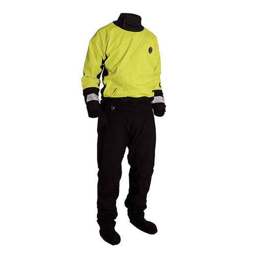 Buy Mustang Survival MSD576-M Water Rescue Dry Suit - MED - Yellow/Black -