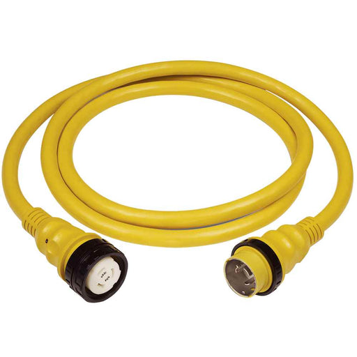 Buy Marinco 6152SPP-25 50Amp 125/250V Shore Power Cable - 25' - Yellow -