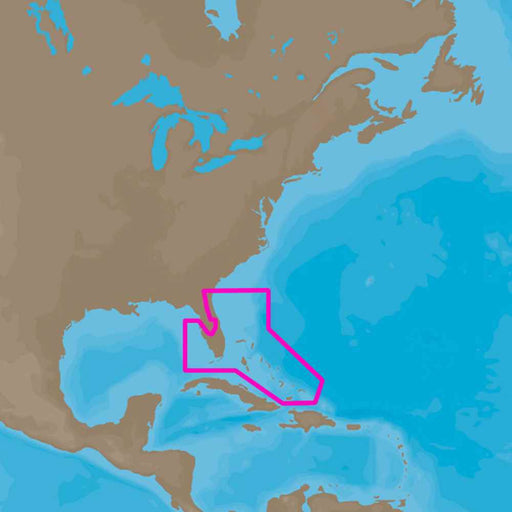Buy C-MAP NA-D943 4D NA-D943 Florida & The Bahamas - Marine Cartography
