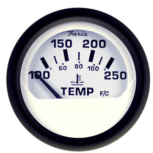 Buy Faria Beede Instruments 12904 Euro White 2" Water Temperature Gauge