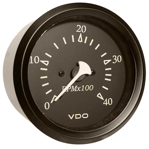 Buy VDO 333-11797 Cockpit Marine 85mm (3-3/8") Diesel Tachometer - Black