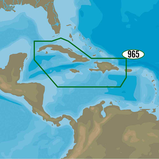 Buy C-MAP NA-D965 4D NA-D965 - Cuba, Dominican Republic, Caymans & Jamaica