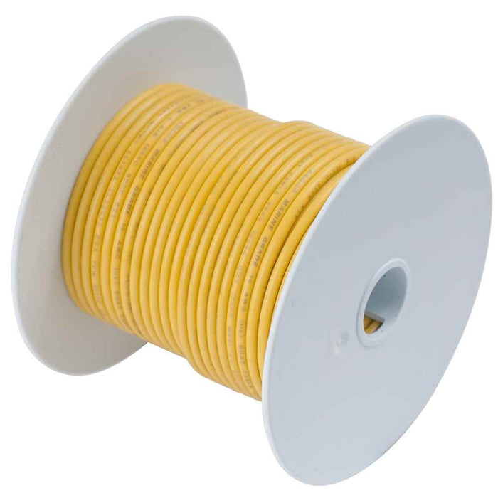 Buy Ancor 109002 Yellow 10 AWG Tinned Copper Wire - 25' - Marine