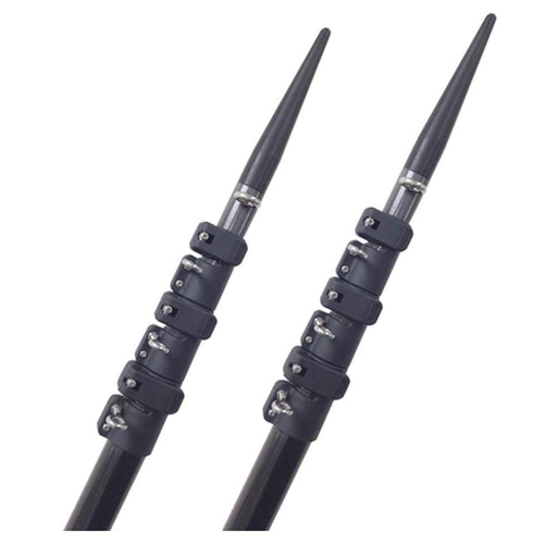 Buy Lee's Tackle TC3920-9002 20' Telescopic Carbon Fiber Poles Sleeved