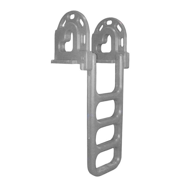 Buy Dock Edge 2064-F Flip-Up Polyethylene Roto Molded 4-Step Dock Ladder -