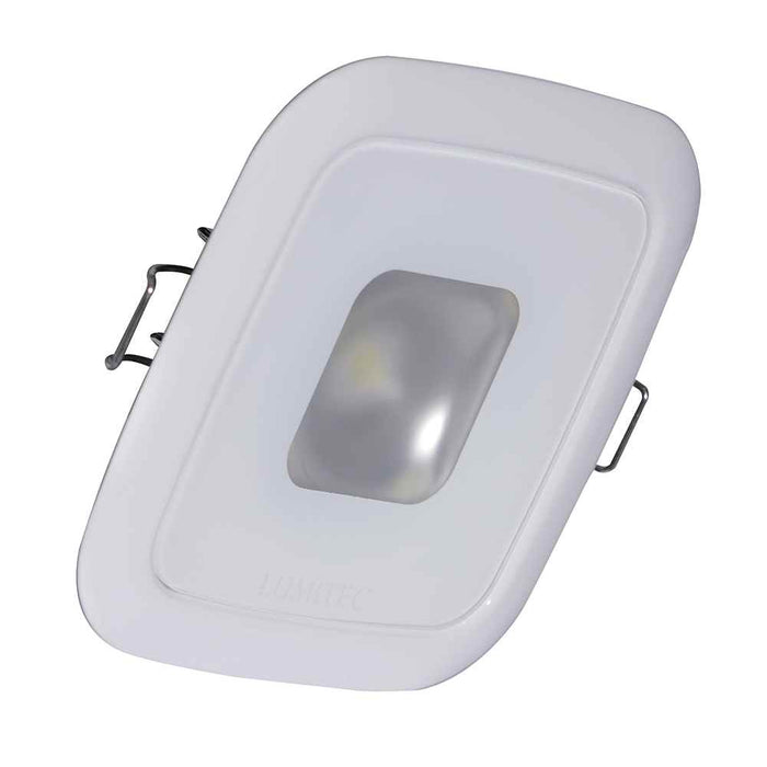 Buy Lumitec 116128 Square Mirage Down Light - White Dimming, Red/Blue