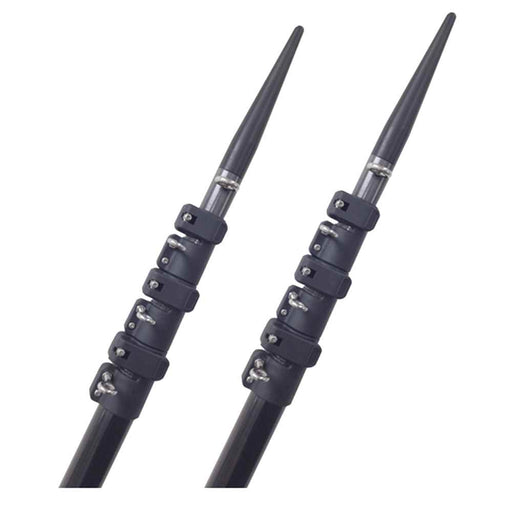 Buy Lee's Tackle TC3918-9003 18' Telescopic Carbon Fiber Poles