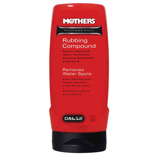 Buy Mothers Polish 08612 Professional Rubbing Compound - 12oz - Unassigned