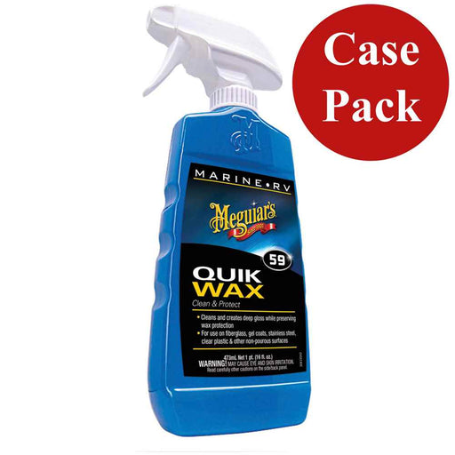 Buy Meguiar's M5916CASE Quick Wax - Case of 6* - Boat Outfitting Online|RV
