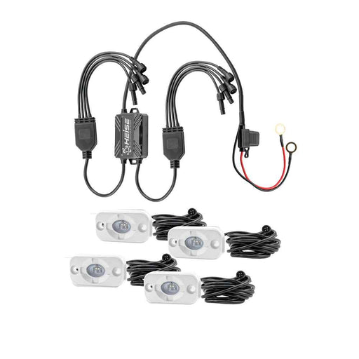 Buy HEISE LED Lighting Systems HE-4MLRGBK RBG Accent Light Kit - 4 Pack -