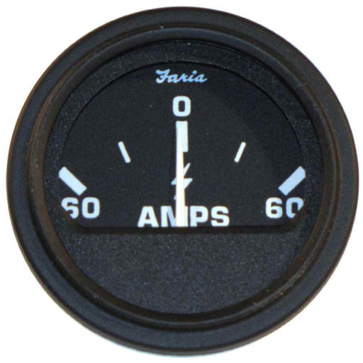 Buy Faria Beede Instruments 23006 2" Heavy-Duty Ammeter (60-0-60) - Black