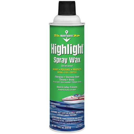 Buy Marykate 1007584 Highlight Spray Wax - 18oz - Boat Winterizing